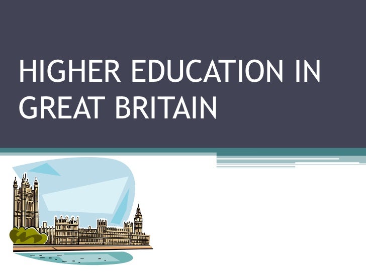 Higher education in Great Britain