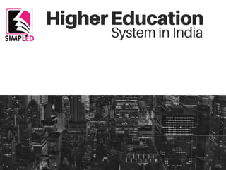 Higher education in india | PPT
