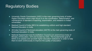Higher education in india | PPTX