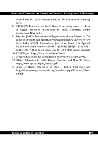 Manager 2 Raj Nic In Higher education in rajasthan | PDF