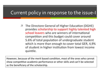 Higher education policy in indonesia | PDF
