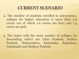 Higher education system in india | PPTX