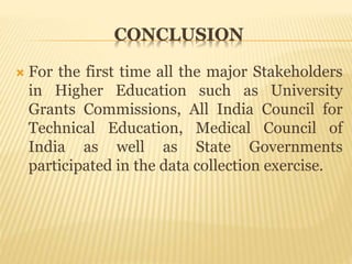 Higher education system in india | PPTX