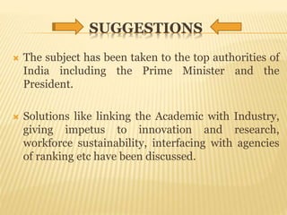 Higher education system in india | PPTX