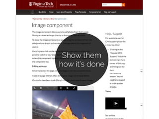 Show them
how it’s done
@rdelaudeRachel DeLauder
 