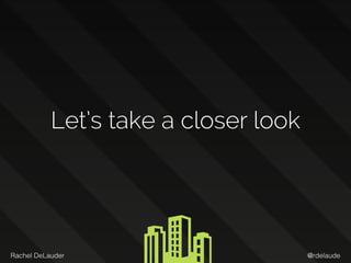 @rdelaudeRachel DeLauder
Let’s take a closer look
 