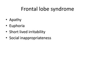 Higher  Mental Function