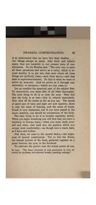 Higher psychic development