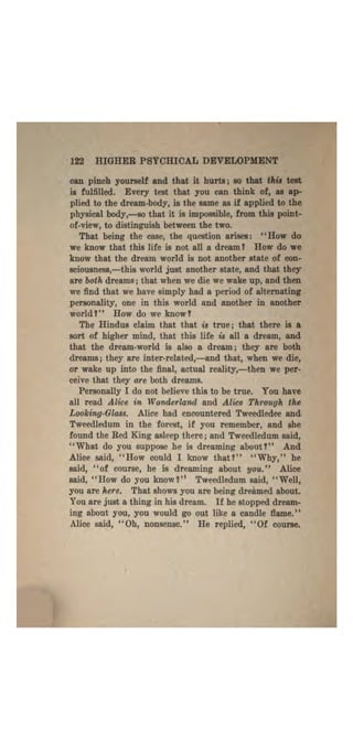 Higher psychic development