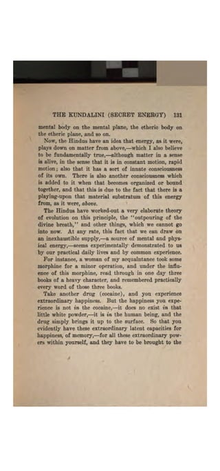 Higher psychic development