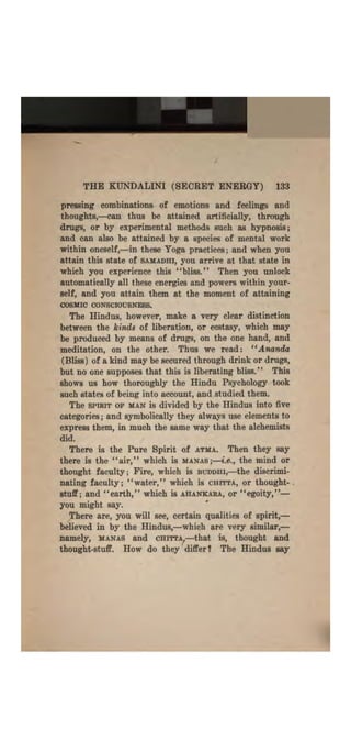 Higher psychic development