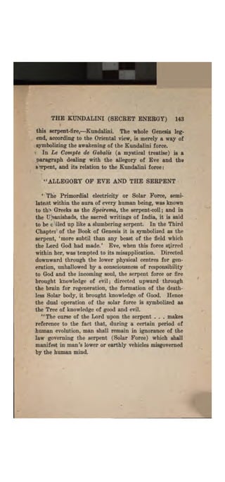 Higher psychic development