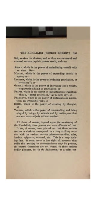 Higher psychic development