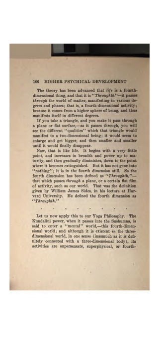 Higher psychic development