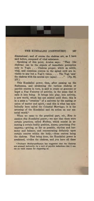 Higher psychic development