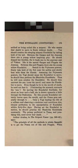 Higher psychic development