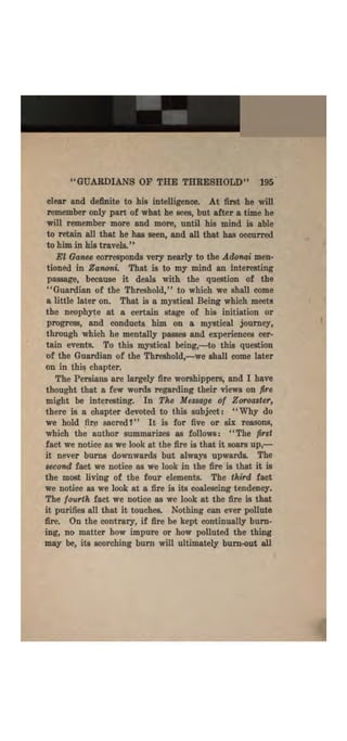 Higher psychic development