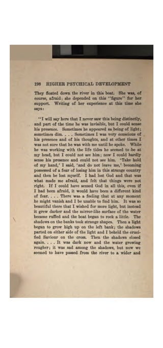 Higher psychic development