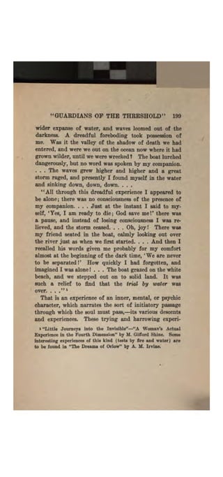 Higher psychic development