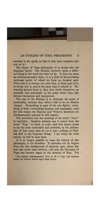 Higher psychic development