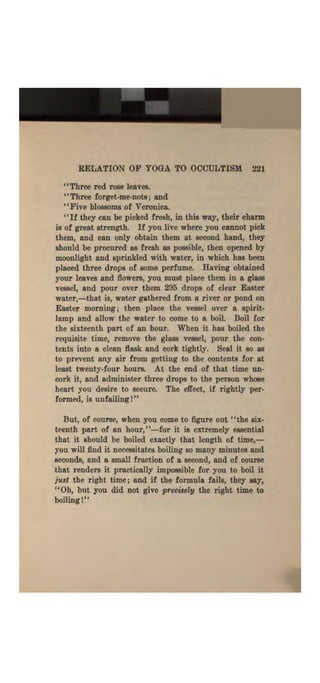 Higher psychic development