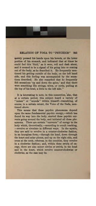 Higher psychic development