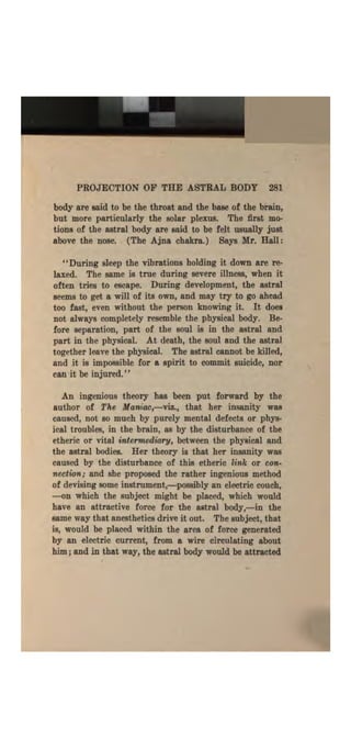 Higher psychic development