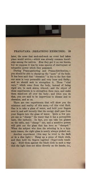 Higher psychic development