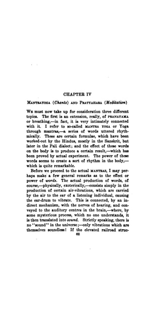 Higher psychic development