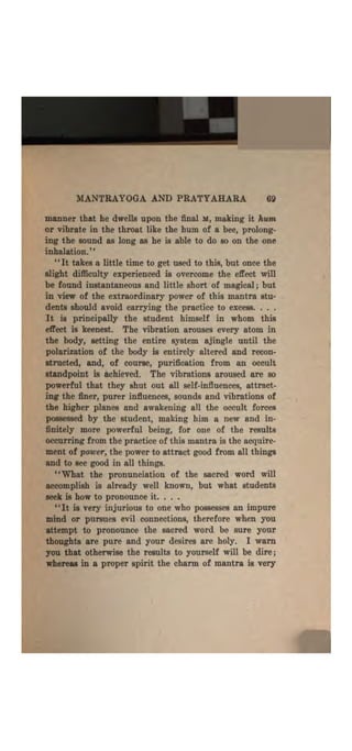 Higher psychic development