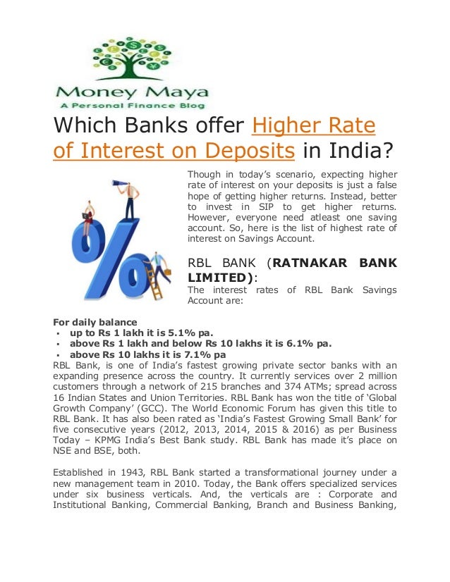 Highest rate of interest for cds