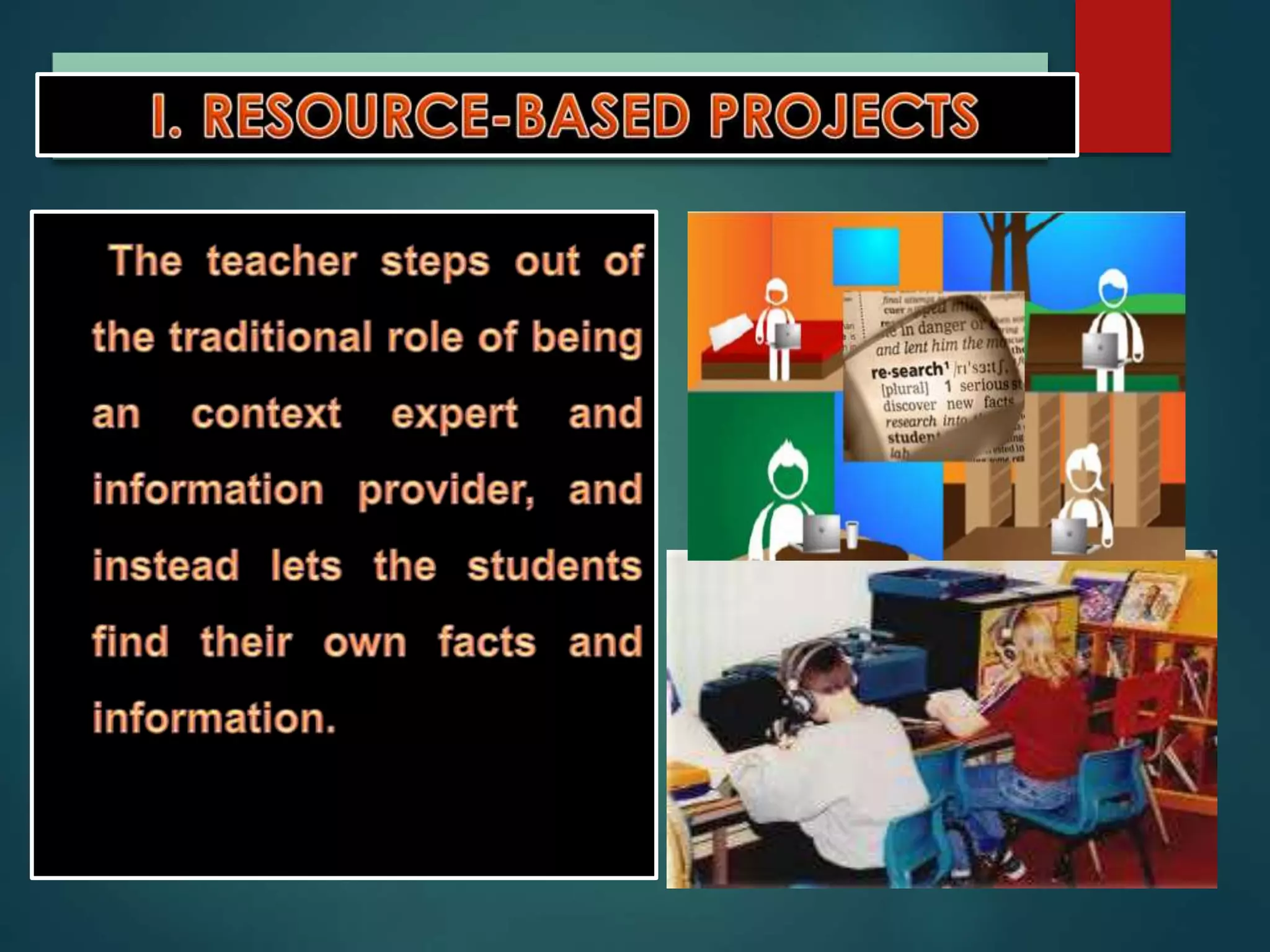 RESOURCE-BASED PROJECTS
 