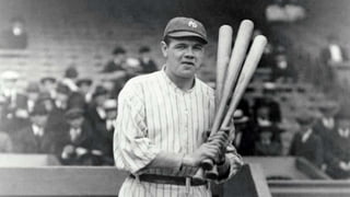So if the 1923 Yankees had to call up a guy from AAA instead of
having Babe Ruth, what would have been the impact?
According to the stats, Babe Ruth added 14 wins to the 1923
Yankees. That’s pretty darn impressive. Every team wanted
Babe Ruth. 14 wins is often the difference between 1st place
and 3rd or 4th place.
 