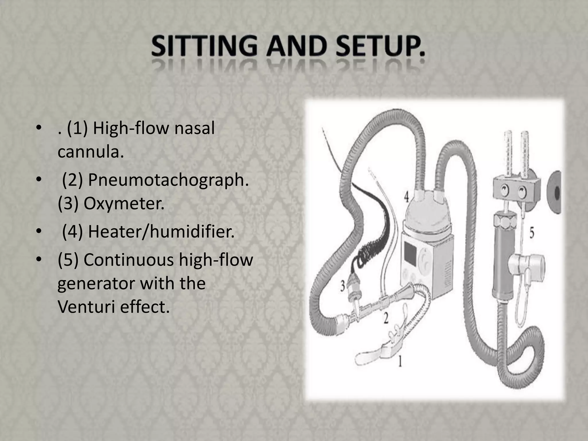 High flow nasal cannula (hfnc) by Tarfa Al-Sabhan | PPTX