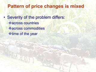 Persistence of high food prices in Eastern Africa: What role for policy?