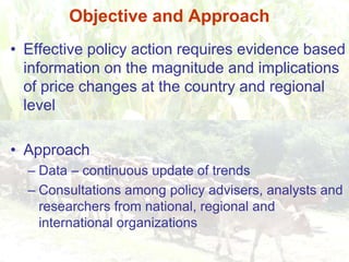 Persistence of high food prices in Eastern Africa: What role for policy?
