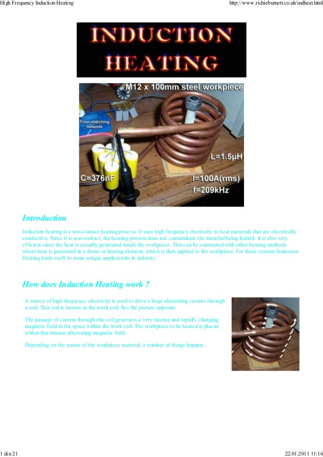 high frequency induction heating pdf
