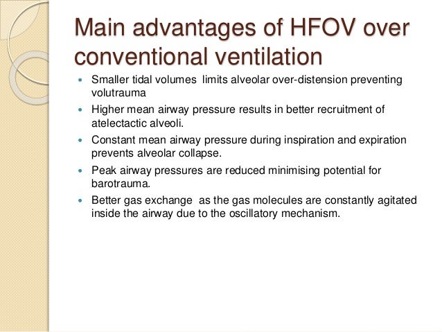 high frequency ventilation oscillatory oscillatory ventilation frequency High high frequency ventilation oscillatory oscillatory ventilation frequency High