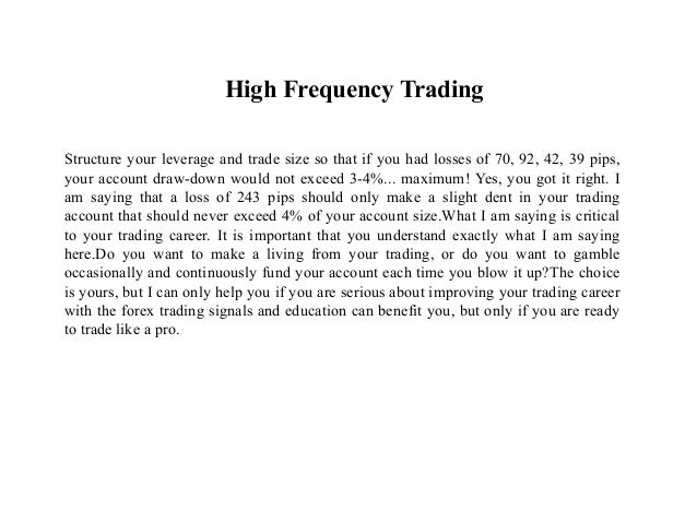Trailing stop forex robot