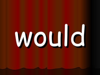 would 