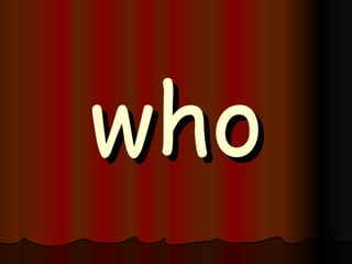 who 