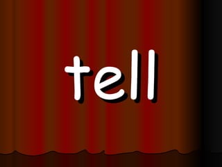 tell 