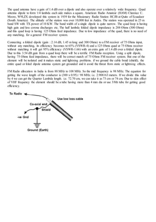 High Gain Fm Antenna Docx