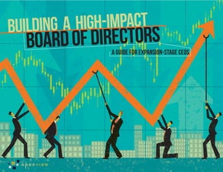 BUILDING A HIGH-IMPACT
  BOARD OF DIRECTORS
                A GUIDE FOR EXPANSION-STAGE CEOS
 