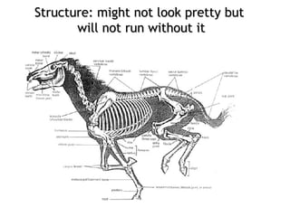 Structure: might not look pretty butStructure: might not look pretty but
will not run without itwill not run without it
 