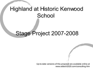 Highland at Historic Kenwood School   ,[object Object],[object Object]