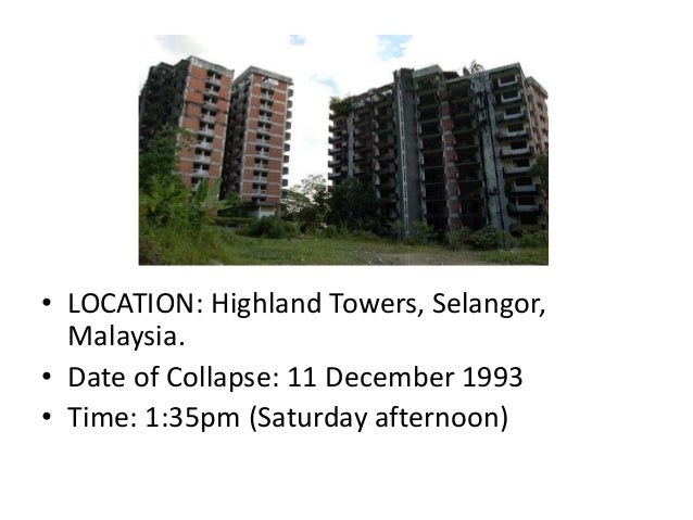 Highland towers tragedy