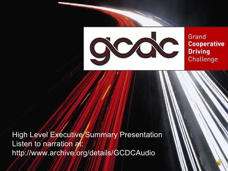 High Level Executive Summary Presentation Ven Corps