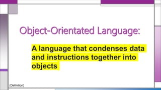 High Level Languages (Imperative, Object Orientated, Declarative) | PPT