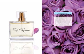 bluebox
                eRFiNDe DeiNeN DUFt




    Kreieren sie einen einzigartigen Duft für eine einzig-
    artige Person. Designen sie ein Parfum, das sie zum
    star macht. entdecken sie die Welt der sinne und
    werden sie zum Créateur de Parfum. Mit der blue-
    box, dem besonderen Duft-Highlight, können sie ihr
    persönliches Parfum selbst gestalten. bluebox, das
    besondere Dufterlebnis als ausdruck ihrer Persön-
    lichkeit.




4                                                            5
 